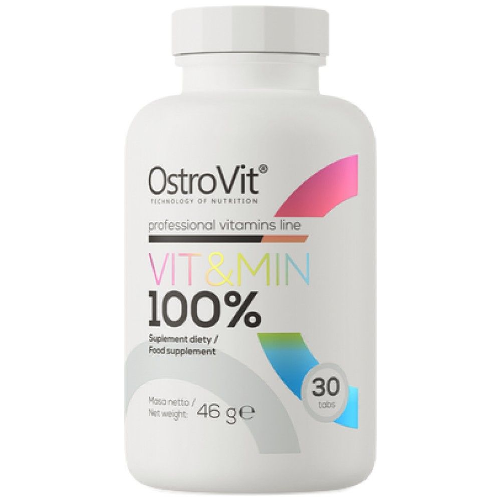 100% vitamina&Min - 30 tableta