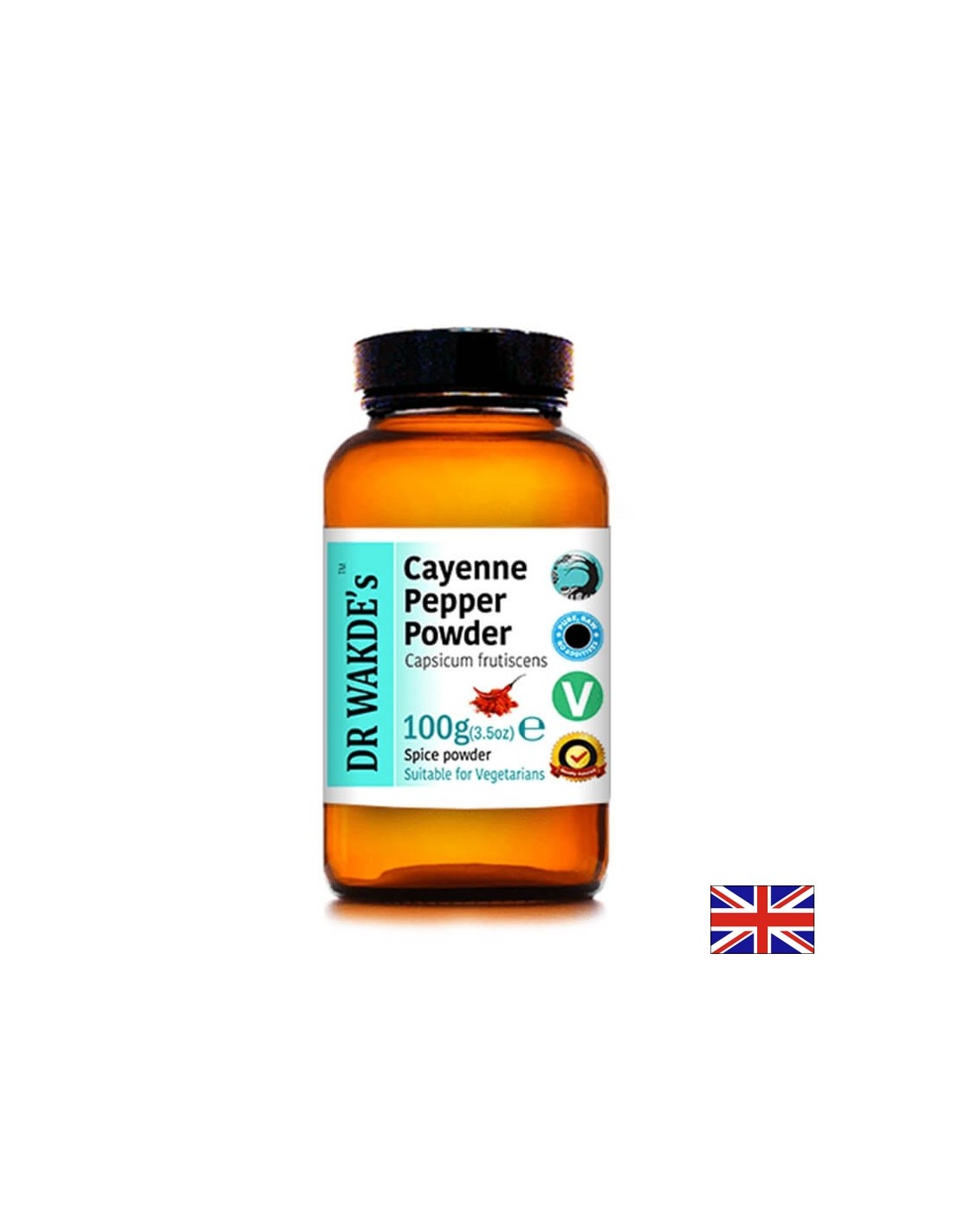 Ljuta crvena paprika (Cayenne) u prahu - za bolji metabolizam i zdravo mršavljenje, 100 g