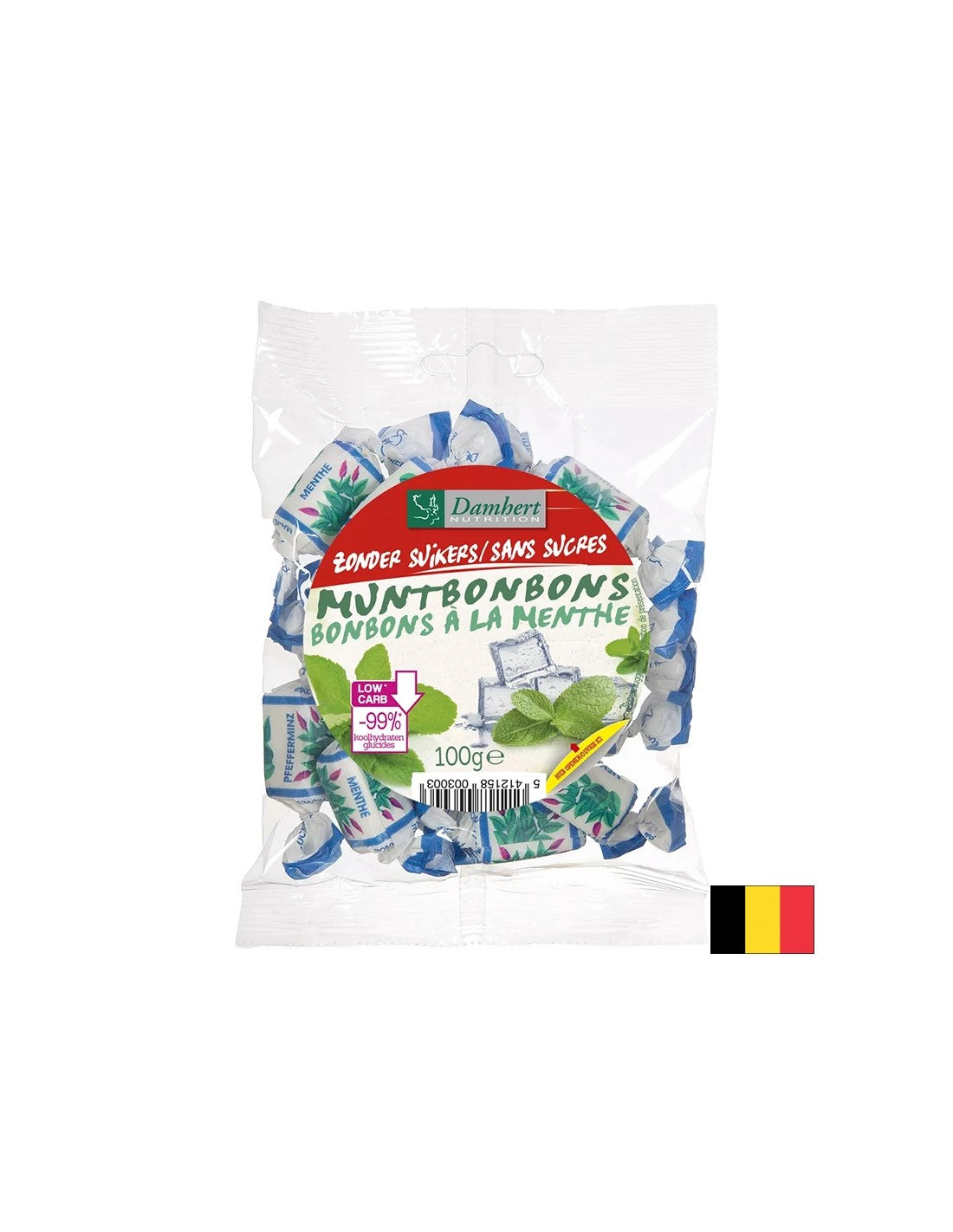 Mint bomboni (bez šećera), 100 g