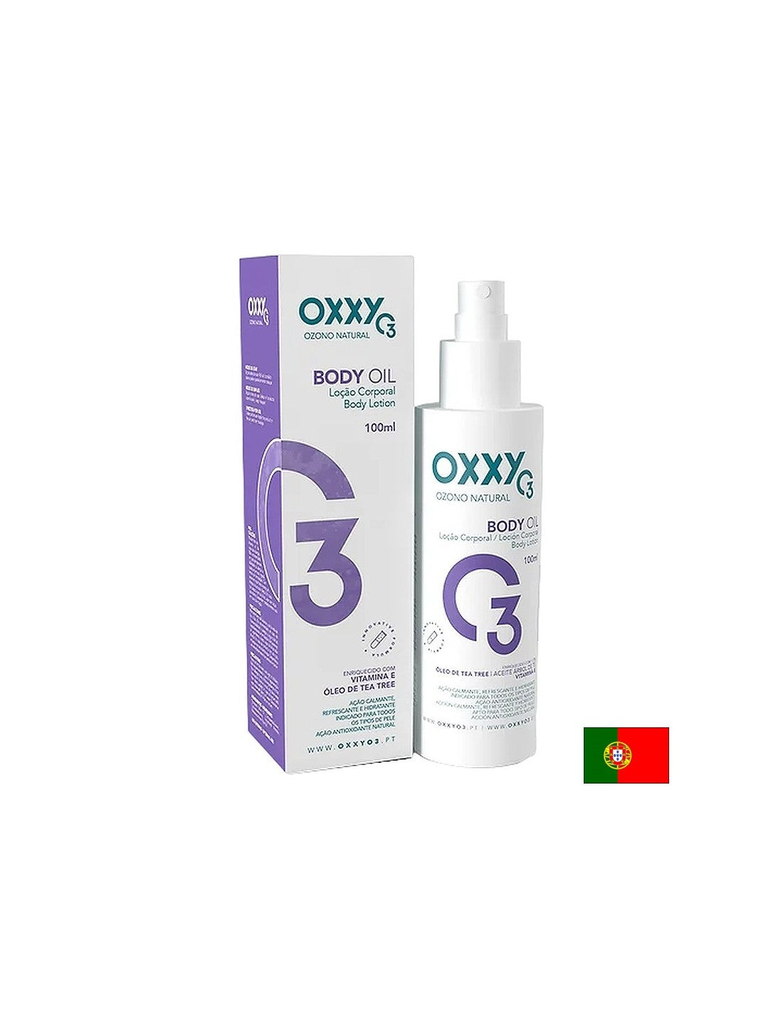 Ozonirano ulje za tijelo s vitaminom E i čaeno drvo, 100 ml