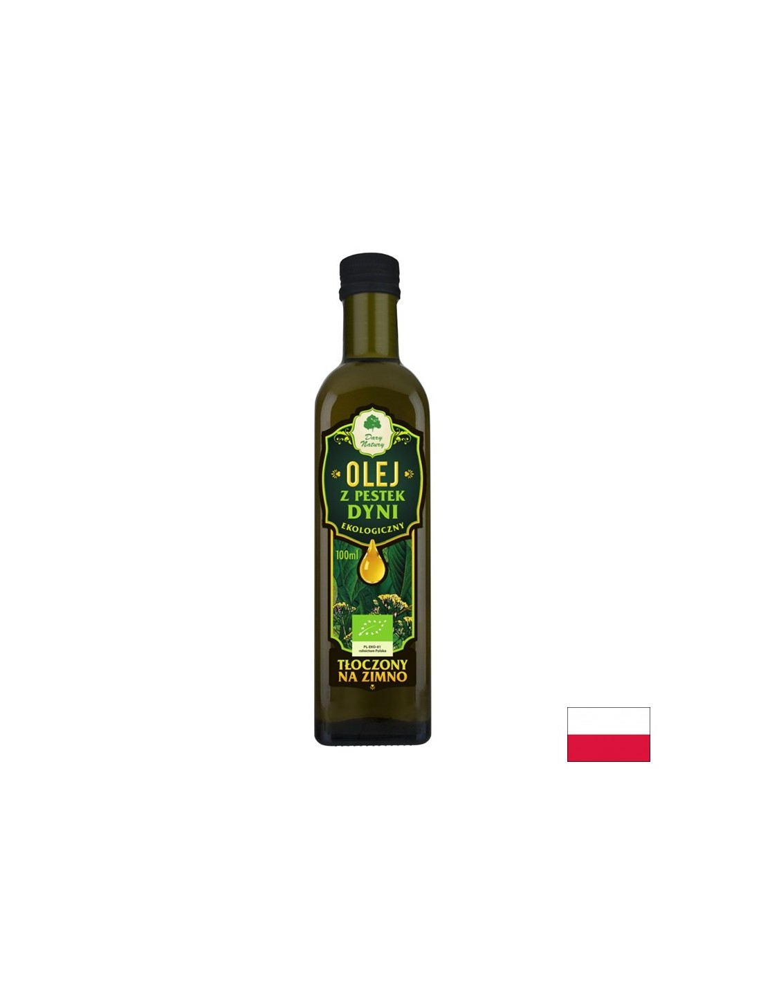 Organsko bučino ulje, 100 ml