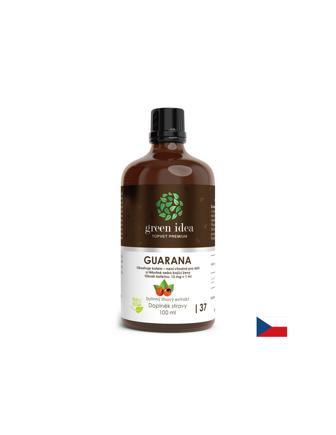 Za mršavljenje i energiju - Guarana, 100 ml tinkture