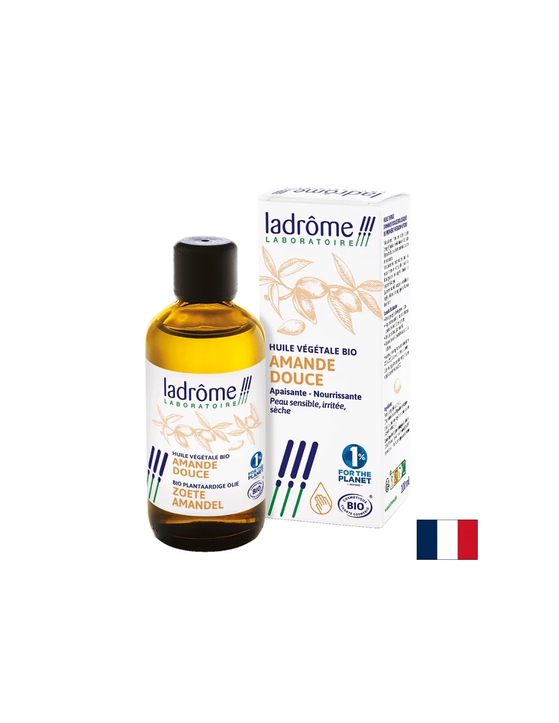 Njega kože - Slatki badem (ORGANSKO eterično ulje), 100 ml