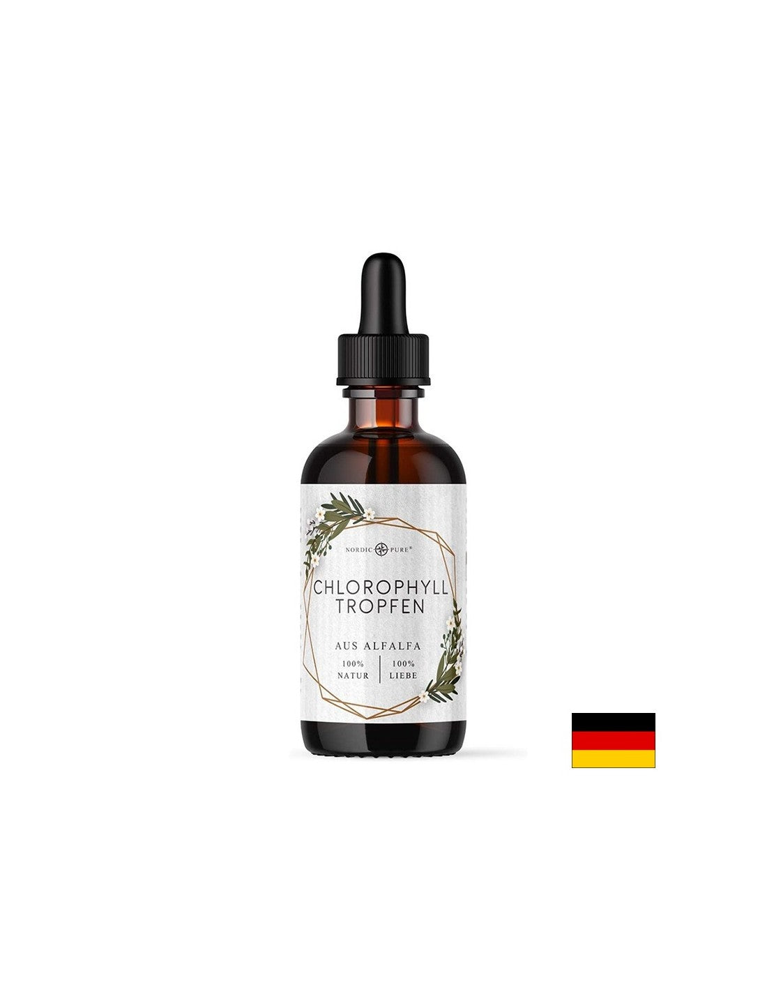 Lucerna klorofil - Za detoksikaciju, kapi, 100 ml NVS