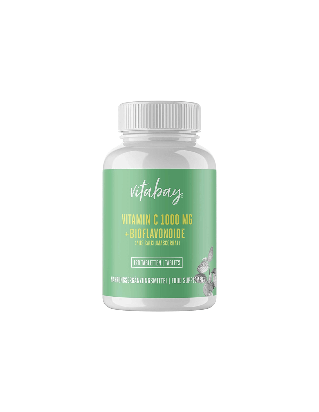 Jak imunitet, zdrave kosti i zubi - Vitamin C 1000 mg + Bioflavonoidi, 120 tableta
