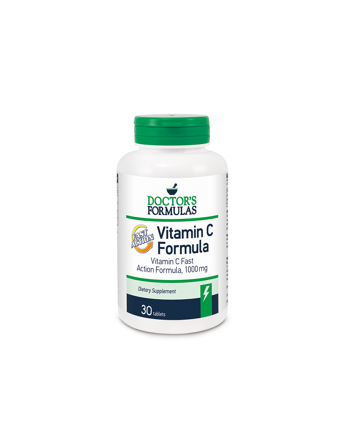 Vitamin C (sa brzom apsorpcijom) - 1000 mg, 30 tableta Doctor's Formulas