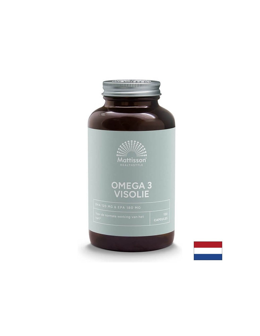 Riblje ulje 1000 mg - EPA 180 mg/DHA 120 mg, 120 kapsula <tc>Mattisson Healthstyle</tc>