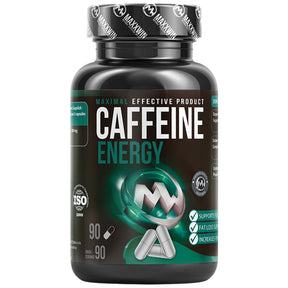 Caffeine Energy 100 mg - 90 capsules - Nutra Best Europe