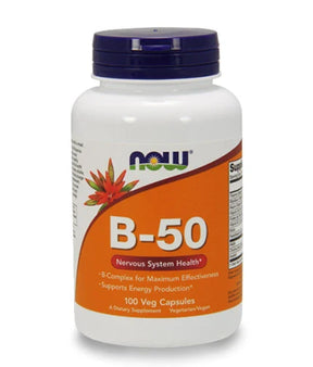 Vitamin B-50 [100 Capsules, 100 Doses] - Nutra Best Europe