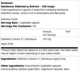 Sambucus Extract Olderberry Extract 575 mg 120 kapsula