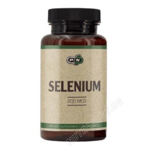 Pure Nutrition - SELENIUM 200 mcg - 100 Vegetable Capsules - Nutra Best Europe