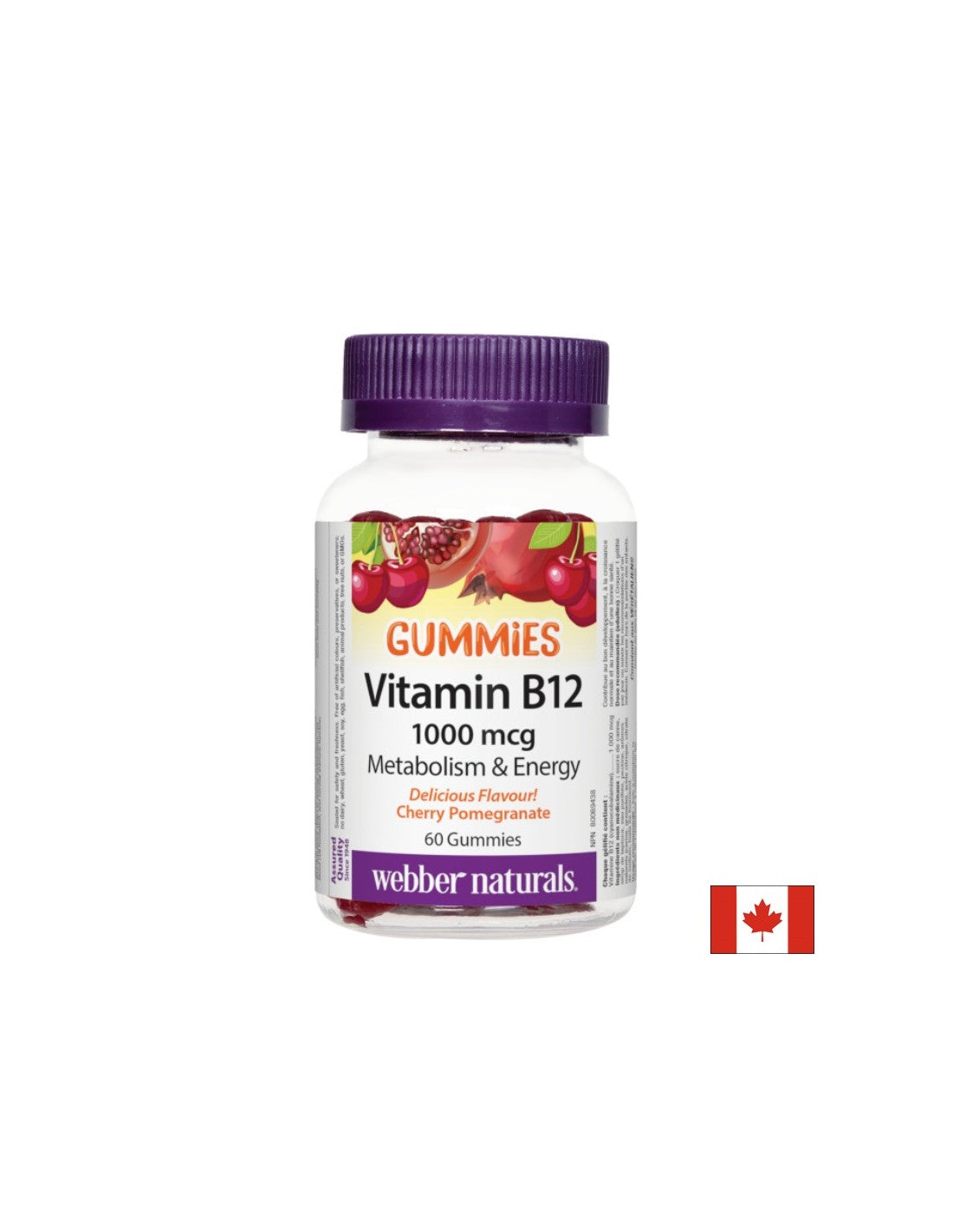 Za anemiju i za potporu živčanog sustava - Vitamin B12 1000 µg, 60 žele tableta