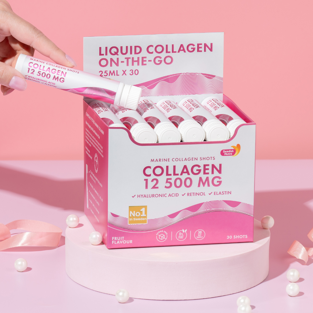 Riblji kolagen 12.500 mg s retinolom, elastinom i hijaluronskom kiselinom - 30 x 25 ml