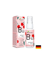 B12 sprej/ Vitamin B12 (metilkobalamin)/Oralni sprej, 25 ml, 100% veganski <tc>Vegavero</tc>