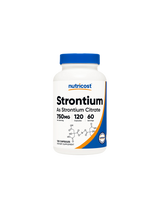 Kosti i zglobovi - Stroncij (citrat), 120 kapsula <tc>Nutricost</tc>