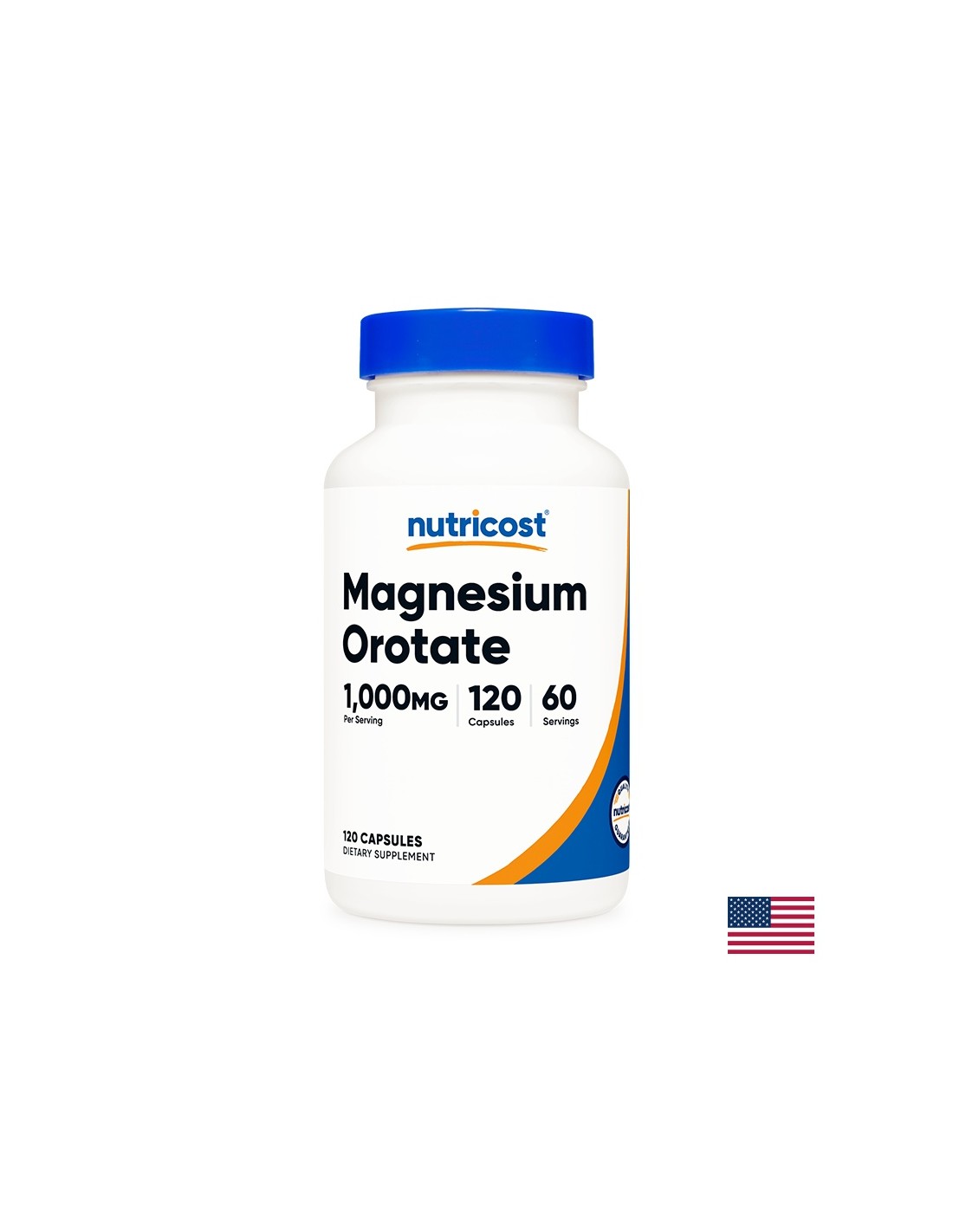 Mišićni i kardiovaskularni sustav - Magnezijev orotat, 120 kapsula <tc>Nutricost</tc>