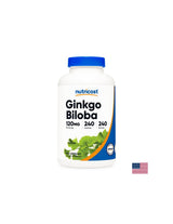 Pamćenje - Ginkgo Biloba, 120 mg/240 kapsula <tc>Nutricost</tc>
