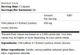 Divlja salata 450 mg 60 kapsula