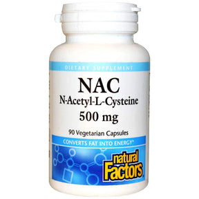 N-Acetyl L-Cysteine 500 mg 90 capsules - Nutra Best Europe