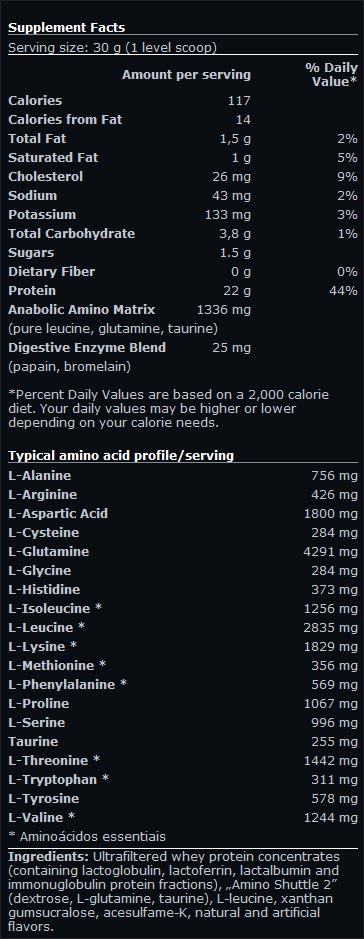 100% Protein Protein Proteins - 5,00 kg