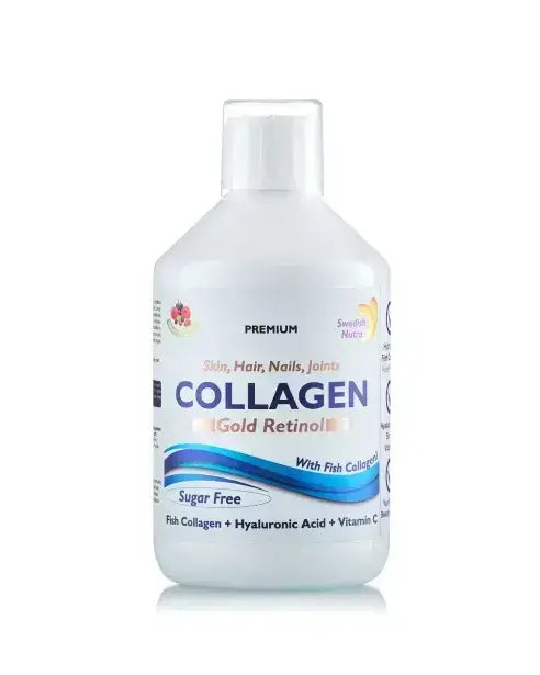 Riblji kolagen 12500 mg zlatnog retinola 500 ml <tc>Swedish Nutra</tc>
