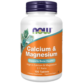 Calcium & Magnesium 2:1 - 100 Tablets - Nutra Best Europe