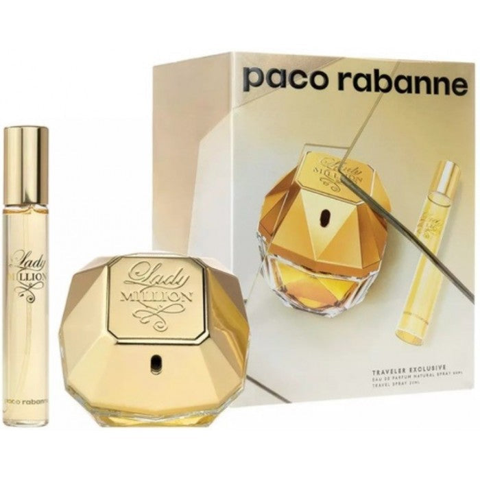 Set za žene <tc>PACO RABANNE</tc> Lady Million - parfemska voda 80 ml + 20 ml