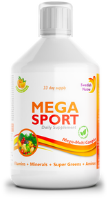Mega Sport - vitamini + minerali + kolagen 1497 mg /500 ml/
