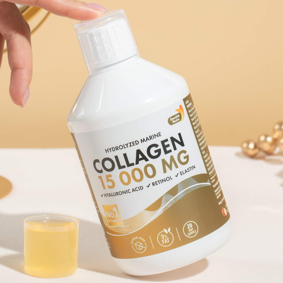 Riblji kolagen 15 000 mg s retinolom, hijaluronom i elastinom - 500 ml