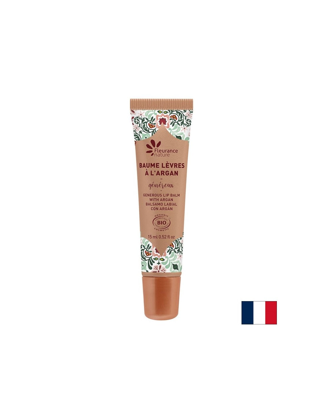 Balzam za usne s organskim arganom, 15 ml Fleurance Nature