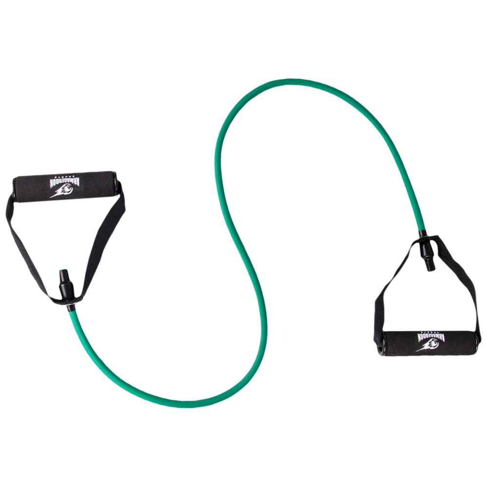 Fitness traka s hvataljkama - 15 kg (zelena)/Fitness traka s hvataljkama - 15 kg