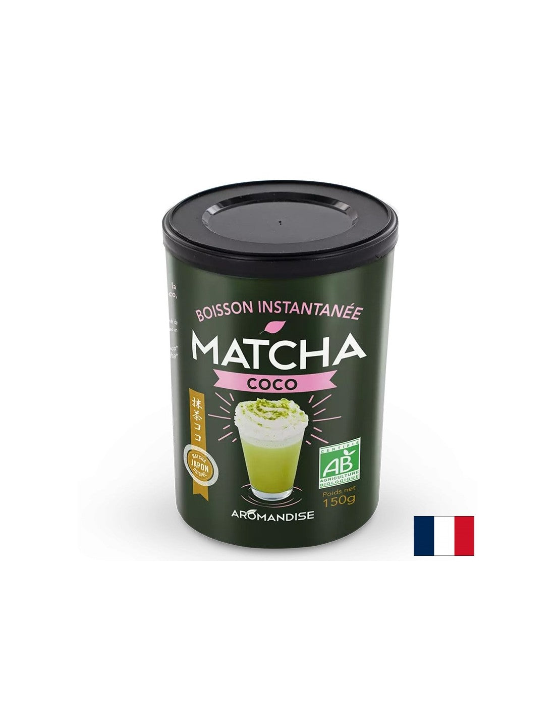 Matcha i kokosovo mlijeko - tonik napitak, 150 g, prah