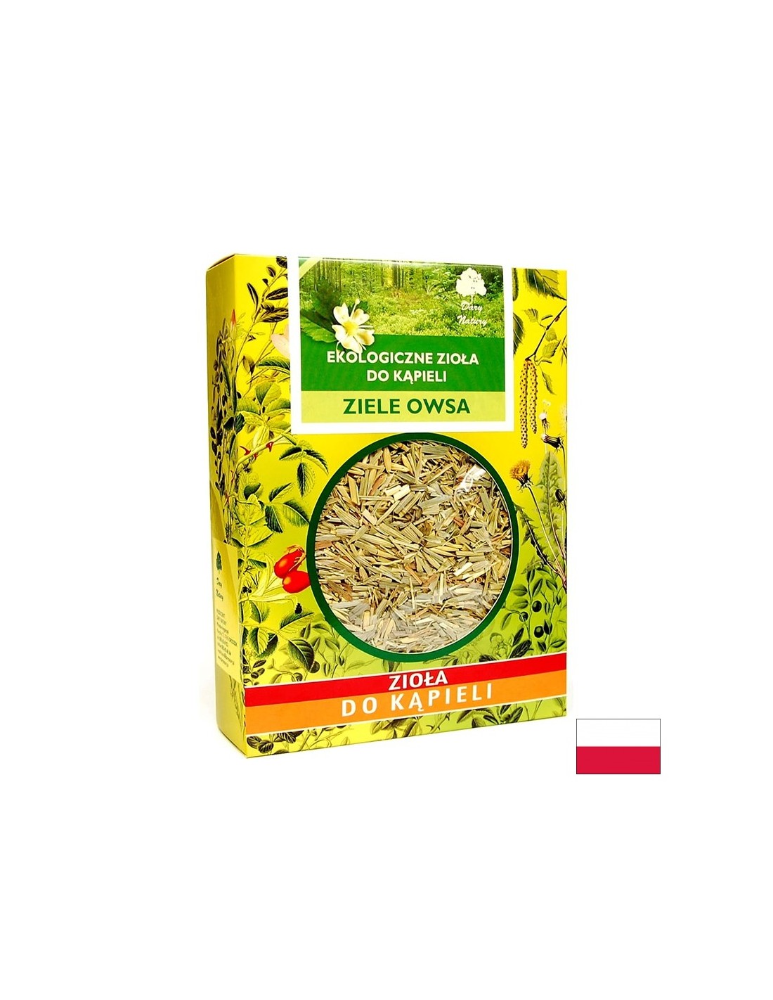 Umirujuća terapijska kupka - Kupka od zobene slame, 150 g <tc>Dary Natury</tc>