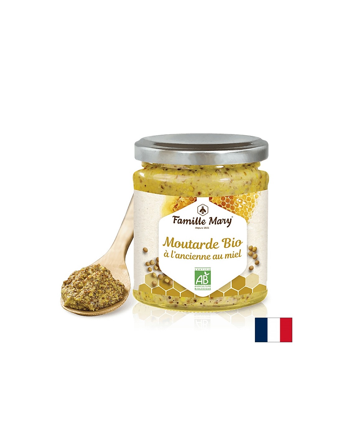 Bio senf s medom, 150 g