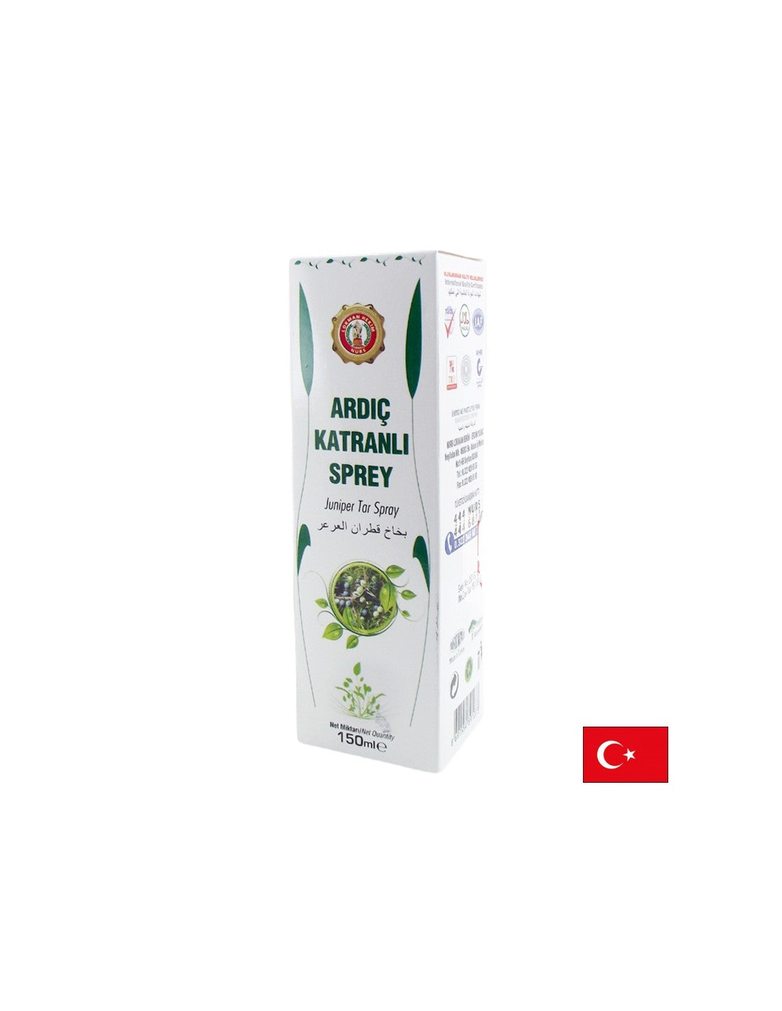 Katran ulje crvene kleke - iritacije kože, sprej, 150 ml