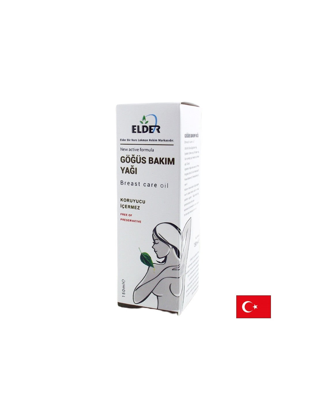 Njega grudi - prirodno ulje s njegujućim učinkom, 150 ml