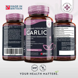 Češnjak (bez mirisa) 15000 mg (12-18% alicina) - 180 mekih kapsula