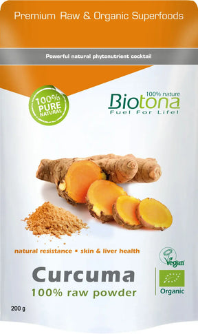 Biotona organic turmeric powder 200 g - Nutra Best Europe