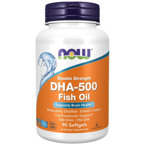 DHA - 500 Double Strength - 90 Softgels - Nutra Best Europe