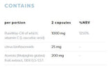 Aktivni C 1000 mg | Pureway -C® s citrusnim bioflavonoidima i acerola - 120 kapsula