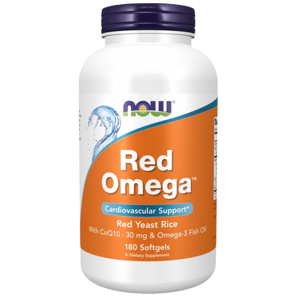 Red omega ™ | Crveni kvasac riža - 180 Softgels