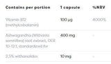 Ashwagandha dodatnih 400 mg - 180 kapsula