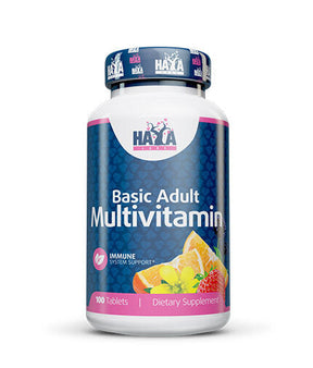 Basic Adult Multivitamin 100 Tabs. - Nutra Best Europe