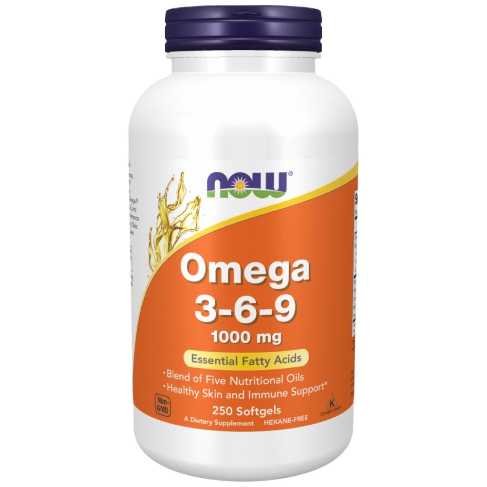 Omega 3-6-9 1000 mg-250 gel kapsula