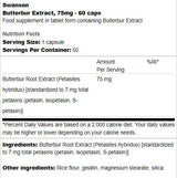 Ekstrakt maslaca 75 mg 60 kapsula