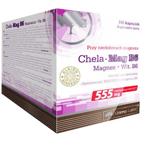 Chela - Mag B6 195 capsules - Nutra Best Europe
