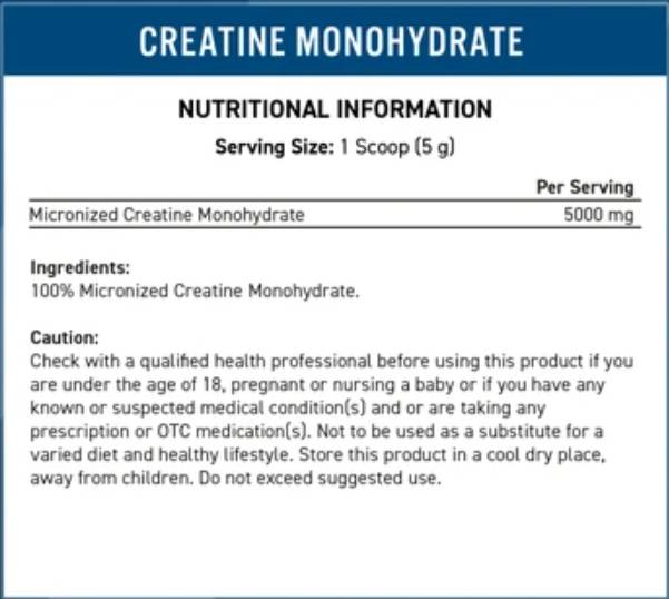 Kreatin monohidrat - 500 grama