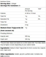 MCT čiste 1000 mg 90 gel kapsula
