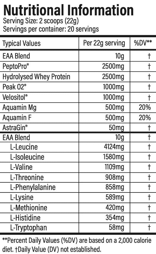 MPS MAX | Kompletna formula intra -treninga - 440 grama