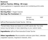 Ajipure taurine 500 mg 60 kapsula